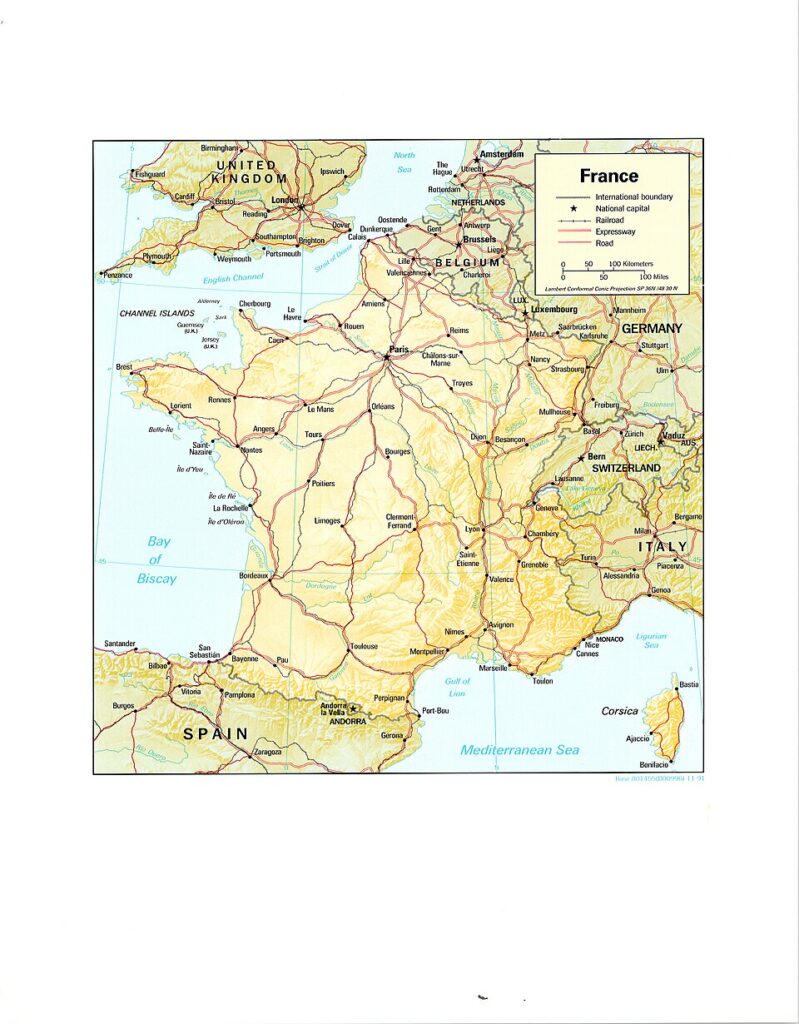 Carte de France
