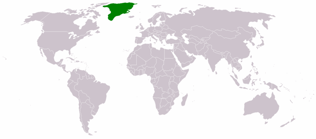Carte Groenland