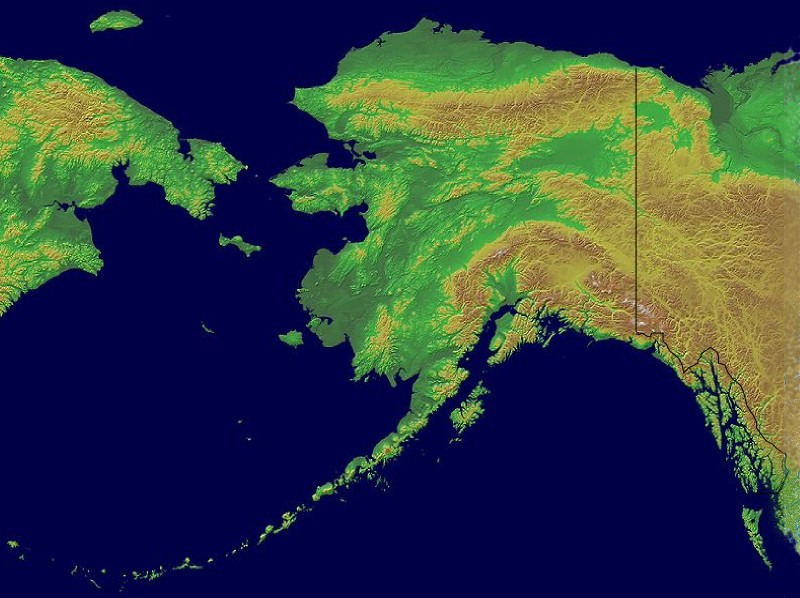 Carte Alaska