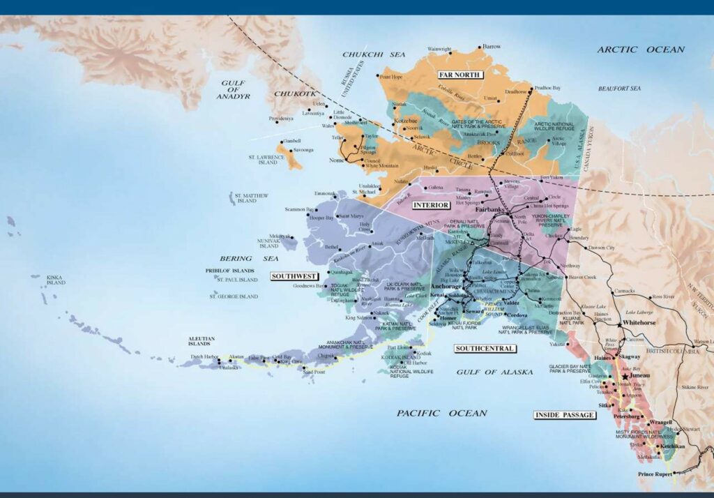 Carte Alaska