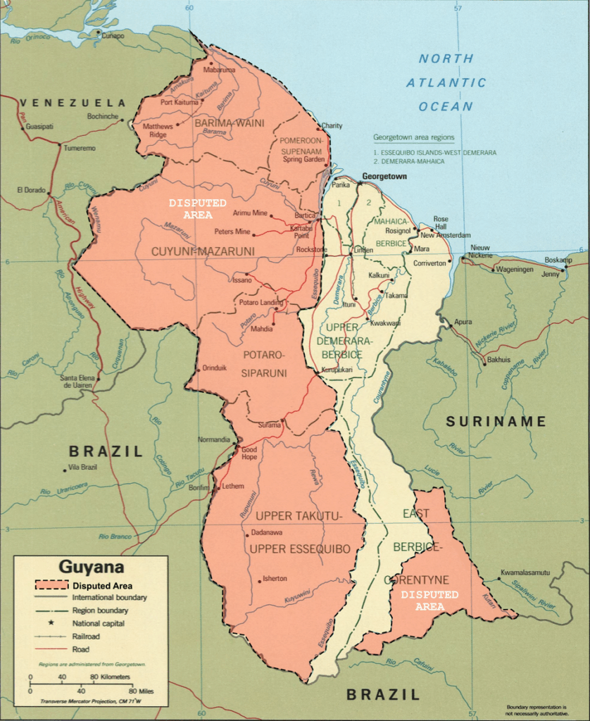 Carte Guyane
