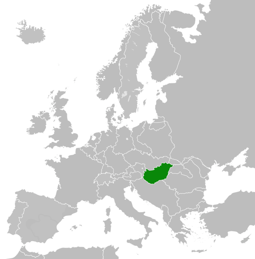Carte Hongrie